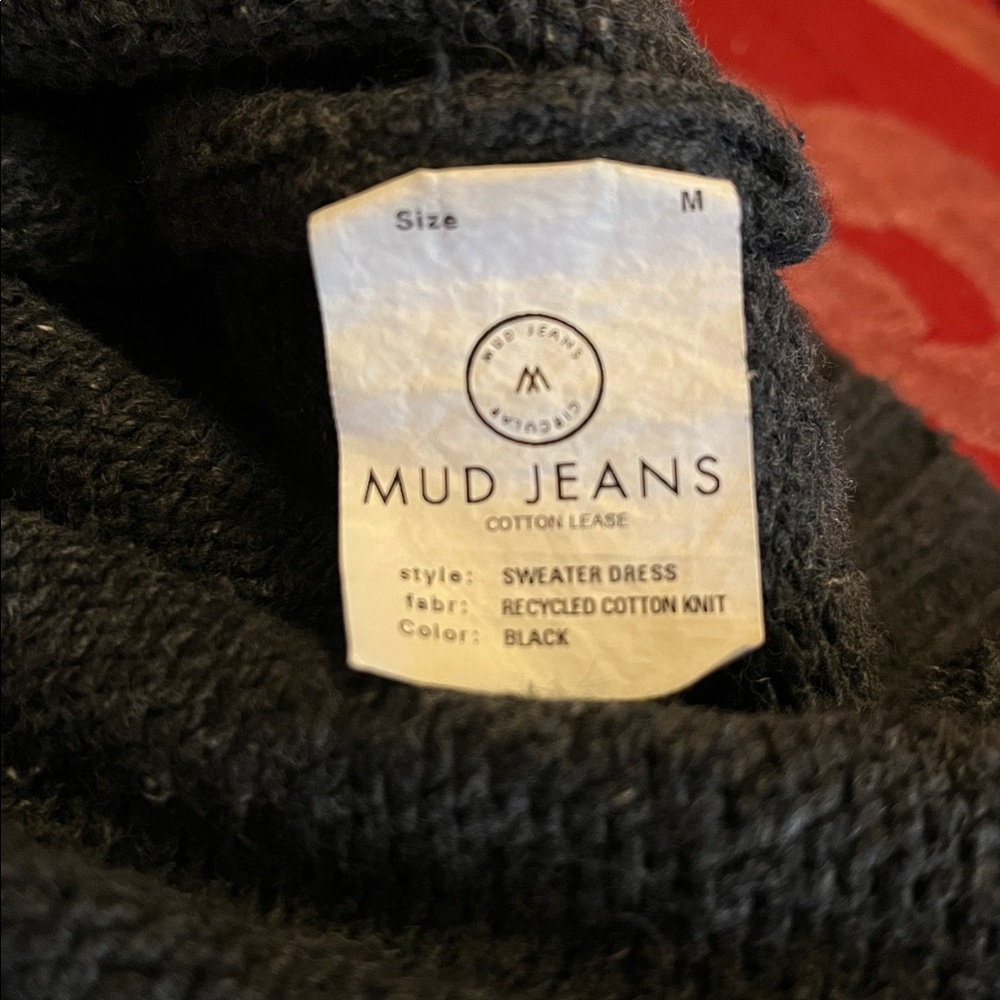 Dark Grey Crewneck Sweater/Sweater Dress - Picture 3 of 4
